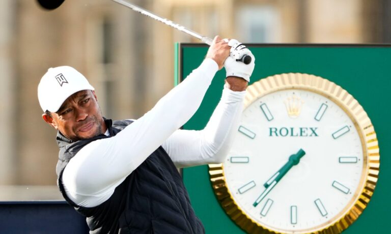 2024 British Open Thursday tee times; Tiger Woods has late start in first round